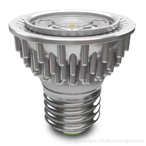 LED Spot Light with Silver White Shell, 5W Power Consumption and 45°, Beam Angle